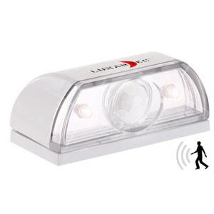 Lunartec Mini-LED-Treppenleuchte & Nachtlicht, PIR-Bewegungssensor, 5 lm, 0,12W - Bild 1 von 9