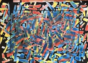 ORIGINAL CONTEMPORARY ARTWORK - Picture 1 of 1