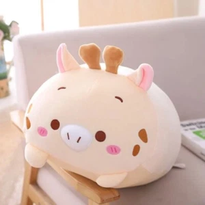 Deer Pillow 8 Inch Stuffed Animal Plush Toys Toddler Fluffy Dolls Kids Gifts - Picture 1 of 2