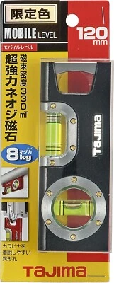 New Tajima Mobile Leveler Black ML-120BK from Japan A - Image 1 of 3