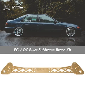 MPC Motorsport EG / DC Subframe Brace Honda Civic Acura Integra [Gold] - USA - Picture 1 of 4