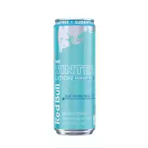 Red Bull Winter Edition Sugar Free Iced Vanilla Berry 12 Fl Oz Cans (12 Pack) - Picture 1 of 2