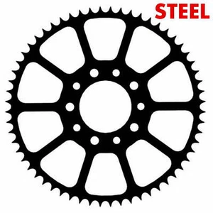 Piñón de acrobacias de acero 60t 530 para Honda CBR 600F F1 (1987-1990) PC19/23 Wheelie - Imagen 1 de 7