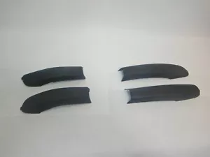 Jeep Grand Cherokee WJ 99-04 Roof Rack End Cap Full Set Of 4 Caps Black OEM - Foto 1 di 4