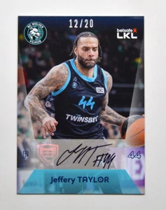 2024-25 H&C LKL Autogramm #WOL-A06 Jeffery Taylor 12/20 - Bild 1 von 2