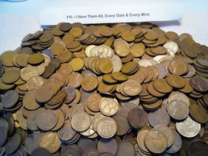 Centavos de trigo Lincoln - Cualquier 10 monedas 1935-37 "S" **LEER LA DESCRIPCIÓN** (01B-75) - Imagen 1 de 2
