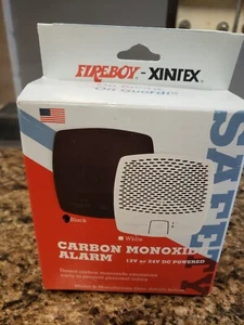 Fireboy Xintex 12/24v DC alarma monóxido de carbono negro CMD6-MB-B, NUEVO - Imagen 1 de 11