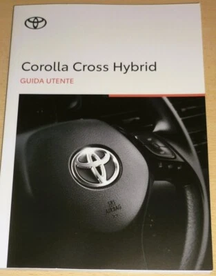 Libretto uso manutenzione Toyota COROLLA CROSS HYBRID,anno 2021/2023 - Immagine 1 di 3