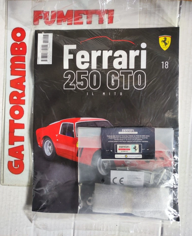 FERRARI 250 GTO Centauria Uscita n° 18 Scala 1:8   EDICOLA SIGILLATA - Immagine 1 di 1