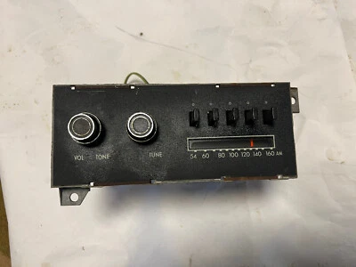 1976 道奇 AM 收音机 克莱斯勒 Mopar 卡车 拾音器 动力车 Ram — 第 1/4 张图片