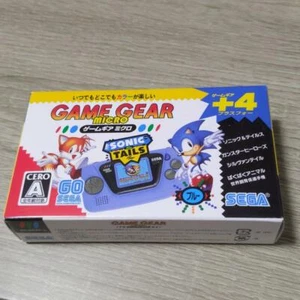 Sega Game Gear Micro Mini Blu 4 Collezione Giochi Precaricati Giappone - Foto 1 di 3