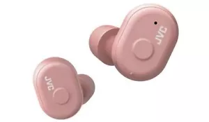 JVC HA-A10T-P-U In-Ear True Wireless Bluetooth Headphones Memory Foam Earbuds - Picture 1 of 5