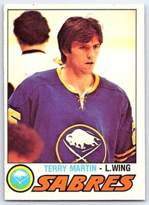 1977-78 O-Pee-Chee Terry Martin Rookie Buffalo Sabres #318