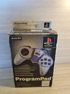 TRANSPARENT PROGRAMPAD SONY PS1 PLAYSTATION CONTROLLER - SLUH-00031 SV-1107 - Picture 1 of 9