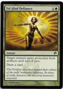 Tel-Jilad Defiance *PLAYSET* Magic MtG x4 Scars of Mirrodin SP - Picture 1 of 2