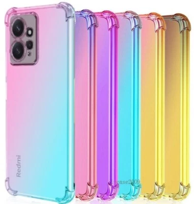 For Xiaomi Redmi Note 12 4G Case, Slim Clear Silicone Shockproof Gel Phone Cover