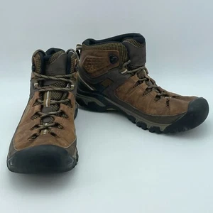 Botas de senderismo al tobillo resistentes a la intemperie de cuero marrón 1018570 Trail Keen Targhee para hombre 1018570 - Imagen 1 de 11