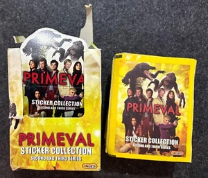 EMAX PRIMEVAL SECOND AND THIRD SERIES STICKERS UNSEALED BOOSTER BOX 50 PACKS - Picture 1 of 2