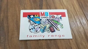 Original Yahtzee (MB Games, 1982) Spare/Replacement Original Advertising Leaflet - Picture 1 of 3