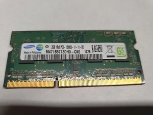 Samsung 2GB 1Rx8 PC3-12800S M471B5773CHS-CK0 Laptop Memory Ram - Picture 1 of 2