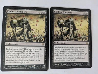 4 Endless Whispers Fifth Dawn MTG NM Free shipping with tracking - Image 1 of 2