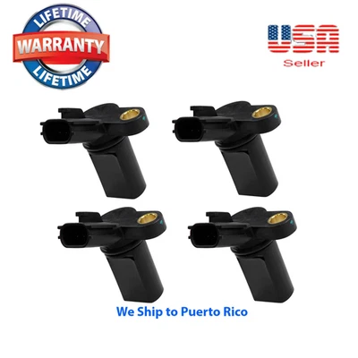 Set 4 Pcs Camshaft/Crankshaft Position Sensor For: Armada Titan Pathfinder 5.6L - Image 1 of 4