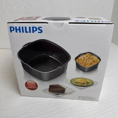 Philips Viva Collection Airfryer Cesta para hornear HD9925 - Accesorio antiadherente Foto 1 de 4