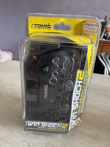 Controller Sony Playstation compatibile 1-2 Dual Shock 2 TWIN Shock 2 ATOMIC - Imagen 1 de 6