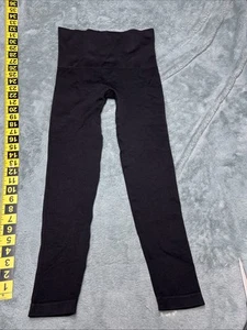 Leggings donna SPANX Look At Me Now a vita alta senza cuciture colore nero taglia L - Foto 1 di 10