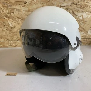 Jet Helmet MIG Fighter Pilot Half Helmet with Face Shield Free Shipping From JP - Picture 1 of 10