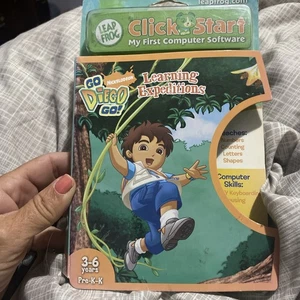 LeapFrog Go Diego Go Click Start Learning Expedition Ages 3-6 - Picture 1 of 5