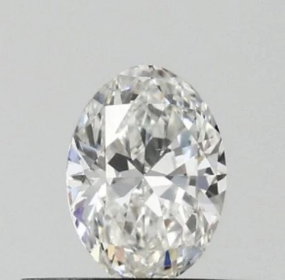 Loose Oval Cut 5x3 mm Size 0.30 Ct H/VS Clarity Natural GIA CERTIFIED Diamond - Image 1 of 4
