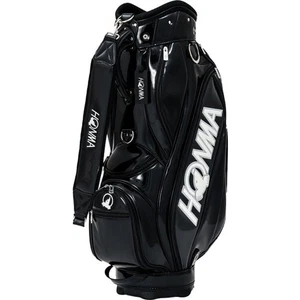 HONMA GOLF 5 WAY CARRY CART BAG 9"【 BLACK/BLACK】 - Picture 1 of 6