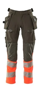Pantalone Mascotte Accelerate Safe con tasche fondina 19131 Antracite Scuro/Hi-Vi - Foto 1 di 1