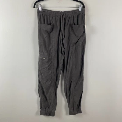 Nicole Miller New York 100% Lyocell Jogger Cargo Pants Size Large Gray - Image 1 of 4
