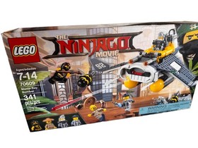 LEGO 70609 NINJAGO * MANTA RAY BOMBER * NINJAGO THE MOVIE RETIRED BUILDING SET. 