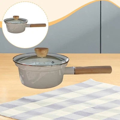 Milchtopf mit Skala Milchnudeln Pastatopf Suppentopf für Küche Hotel Home - Bild 1 von 4