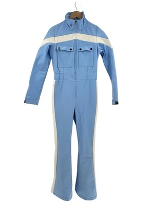 Traje de nieve PERFECT MOMENT para mujer azul cielo blanco blanco blanco pequeño Foto 1 de 4