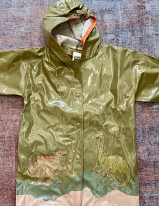 Kidorable Kids Rain Coat Jacket Dinosaurs size 6 /6X Husky - Picture 1 of 11