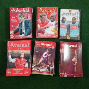 Arsenal Football Programmes 1996-2006 -- Job Lot 60+ - Picture 1 of 13