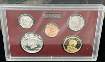 2010-S PARTIAL SILVER  PROOF SET!! No Box or Coa!! - Image 1 of 4