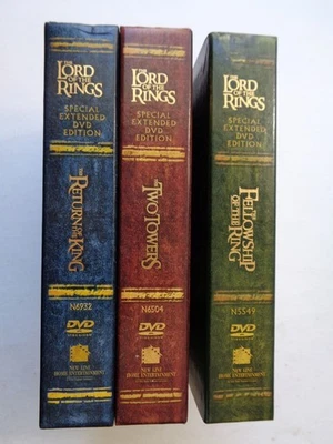 The Lord of the Rings: Special Extended DVDs (Fellowship, Two Towers, Return...) - Bild 1 von 4