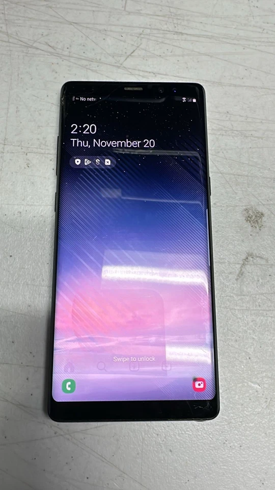 Samsung Galaxy Note 8 Verizon encendido solo para piezas Foto 1 de 2