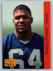 1993 Classic Pro Line Live - Michael Strahan #195 (RC) - Picture 1 of 2
