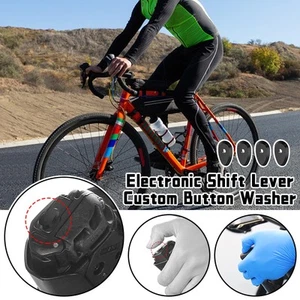 4Pcs Road Bicycle Electronic Shift Lever Custom Button Washer Derailleur System - Picture 1 of 11