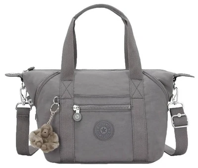 Mini bolso de mano Kipling Art para mujer - gris acogedor Foto 1 de 4
