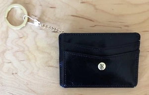 Neu mit Etikett Hobo International Damen Leder Kartenetui Schlüsselanhänger Geldbörse, Simi, schwarz - Bild 1 von 5