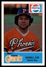 1977 Cramer/Coca-Cola Phoenix Giants Wendell Kim Phoenix Giants #28