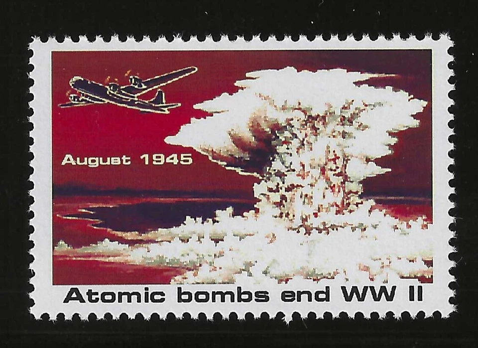 ATOMIC BOMBS END WWII - 1995 U.S. POSTAGE "STAMP" (TYPE 2) - MINT CONDITION - Image 1 of 1