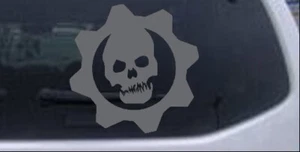 Gears of War Crimson Omen Logo Car Truck Window Decal  Silver 6X6.0 - Picture 1 of 1